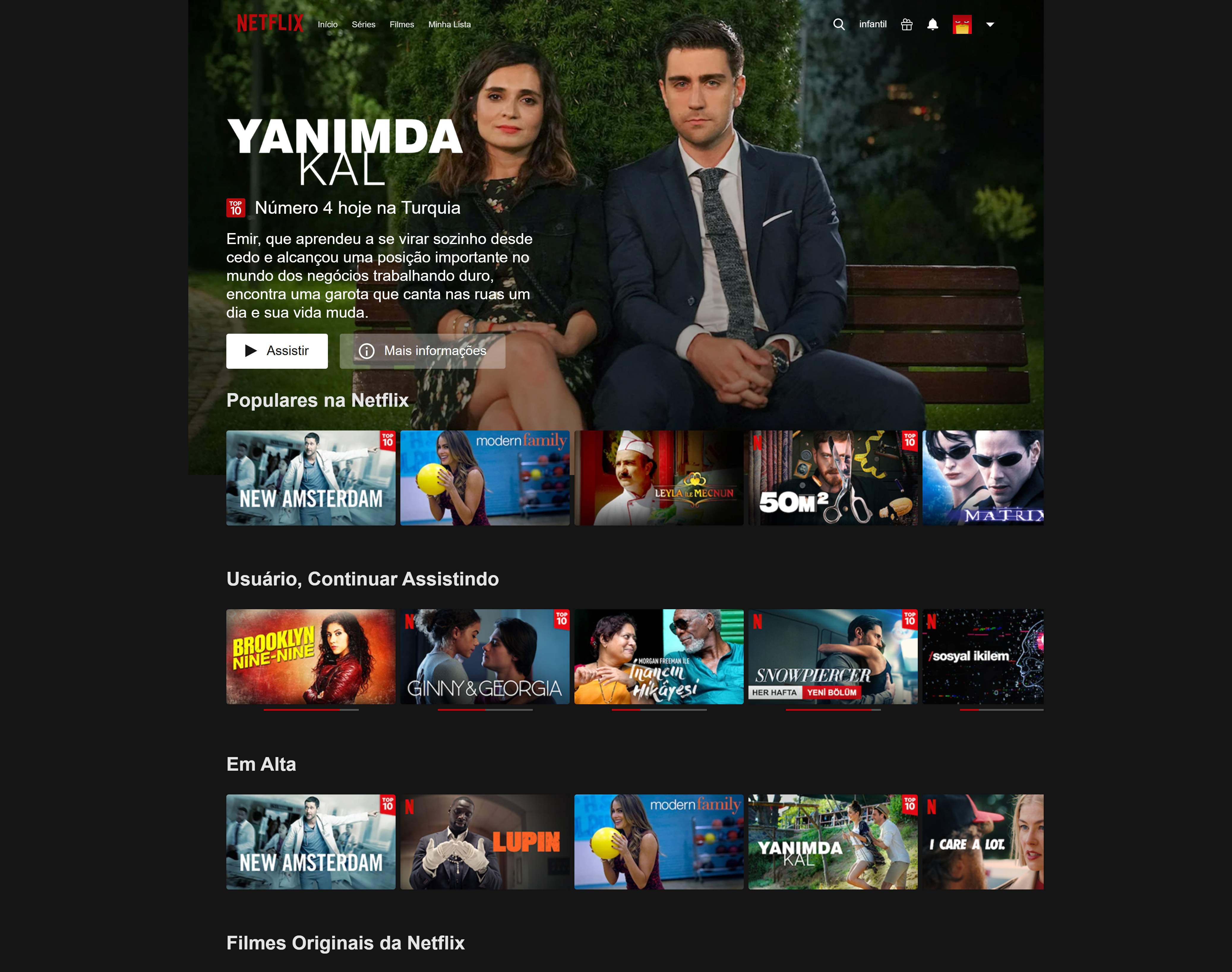 Preview do Netflix Clone